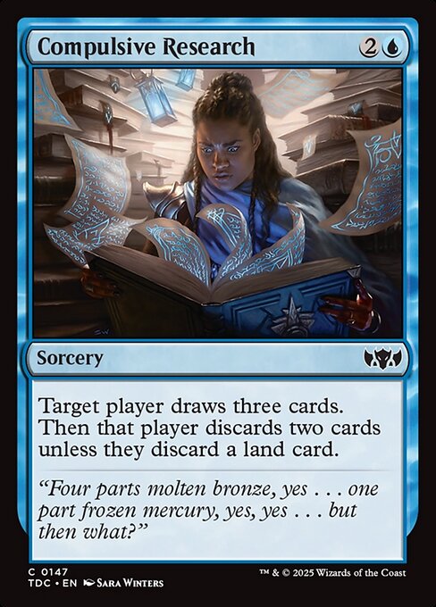 Pesquisa Compulsiva — Tarkir: Dragonstorm Commander 147