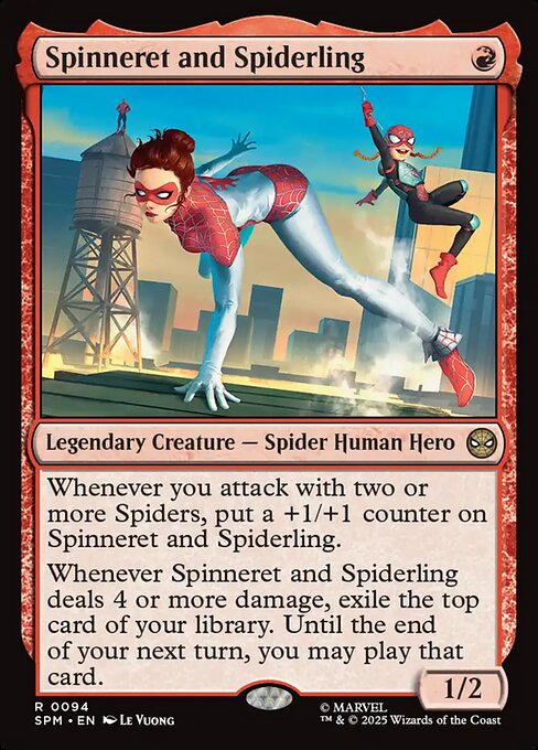 Spinneret and Spiderling — Marvel's Spider-Man 94