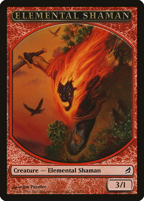 Elemental Shaman — Lorwyn Tokens 6