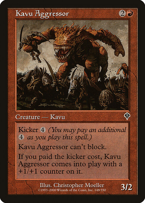 Agressor Kavu — Invasion 148