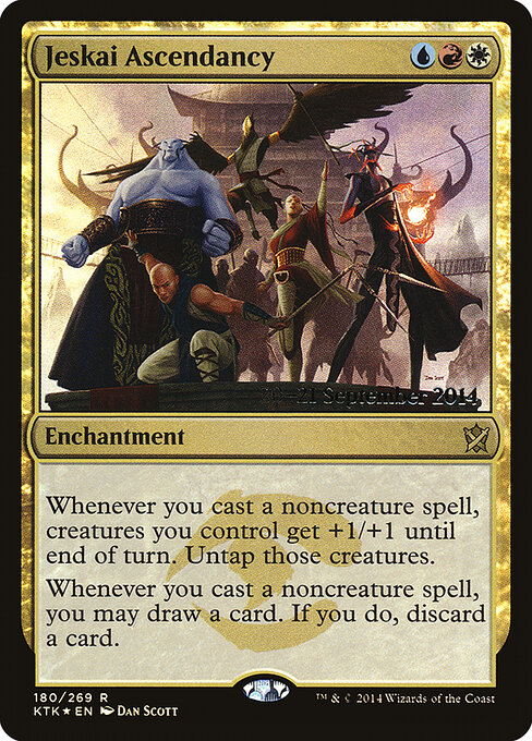 Ascendência Jeskai — Khans of Tarkir Promos 180s
