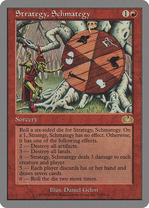Strategy, Schmategy — Unglued 52