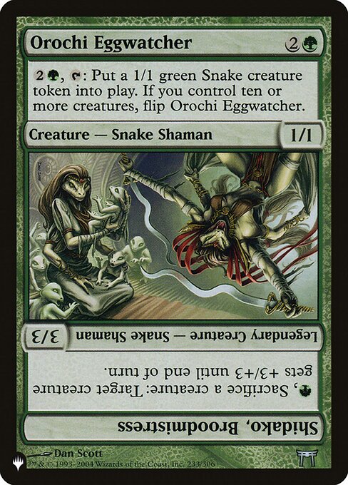 Orochi Eggwatcher // Shidako, Broodmistress — The List CHK-233