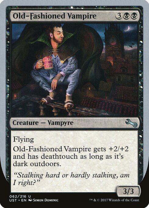 Old-Fashioned Vampire — Unstable 62