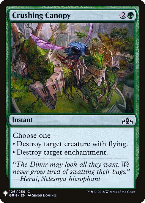 Dossel Esmagador — The List GRN-126