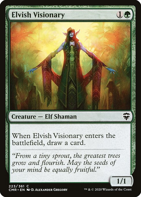 Visionário Élfico — Commander Legends 223