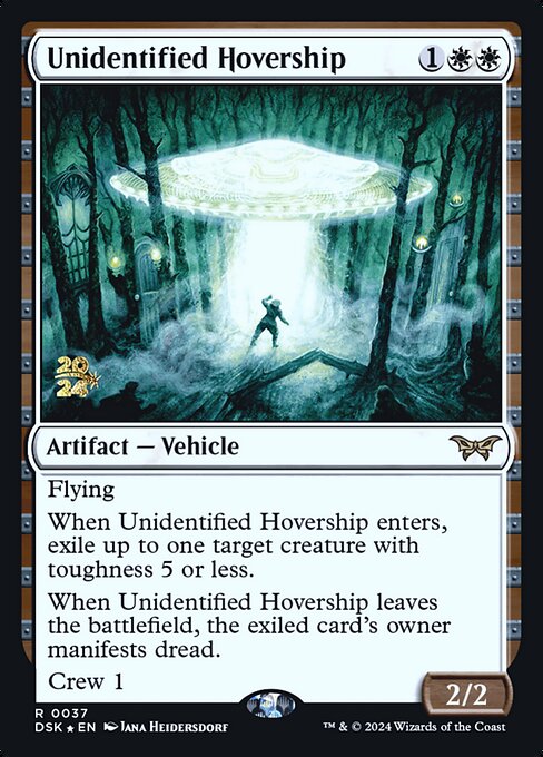Unidentified Hovership — Duskmourn: House of Horror Promos 37s