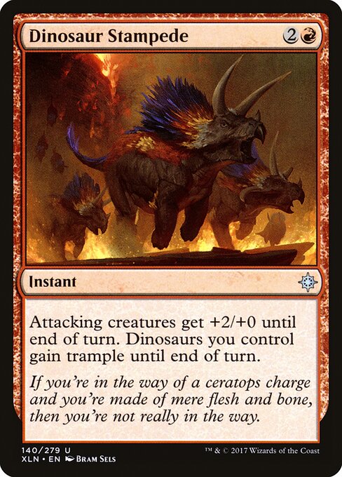 Estouro de Dinossauros — Ixalan 140