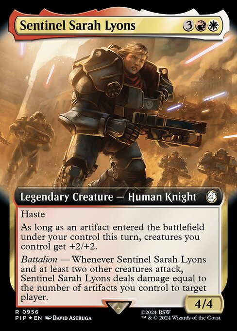 Sentinel Sarah Lyons — Fallout 956