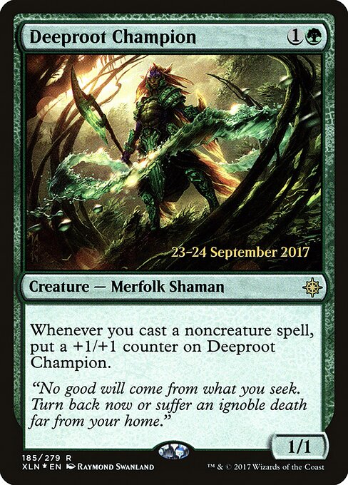 Campeão de Raiz Profunda — Ixalan Promos 185s
