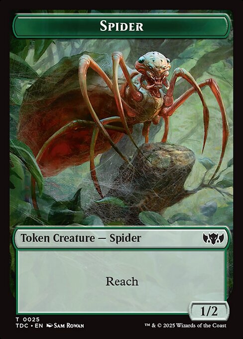 Spider — Tarkir: Dragonstorm Commander Tokens 25