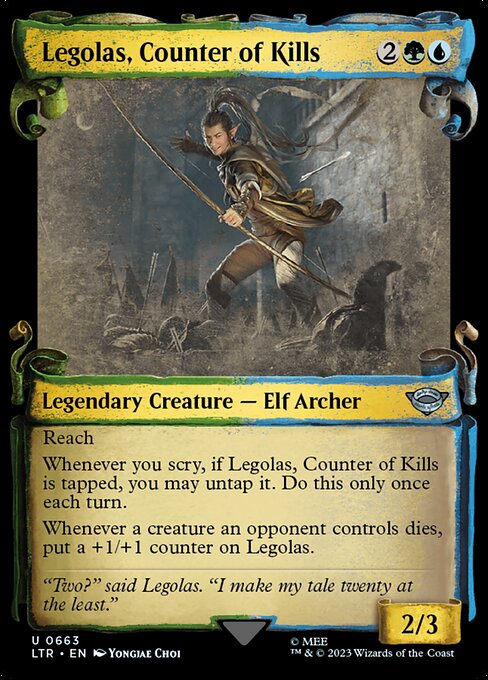 Legolas, Contador de Abates — The Lord of the Rings: Tales of Middle-earth 663