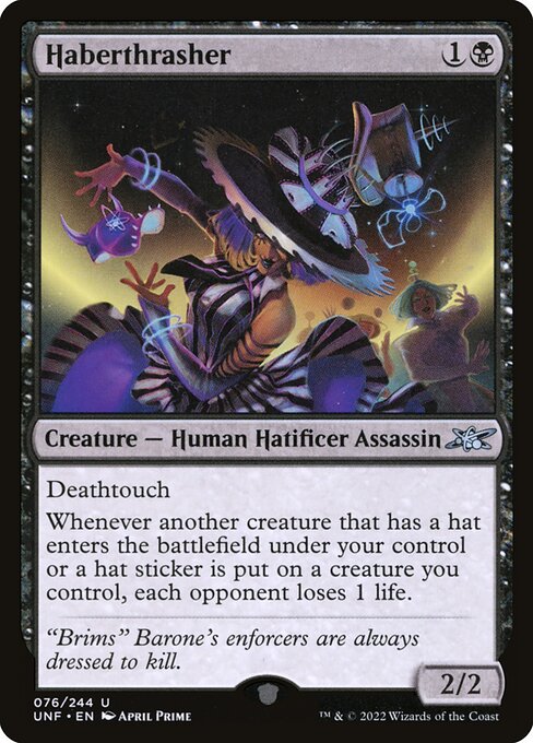 Haberthrasher — Unfinity 76