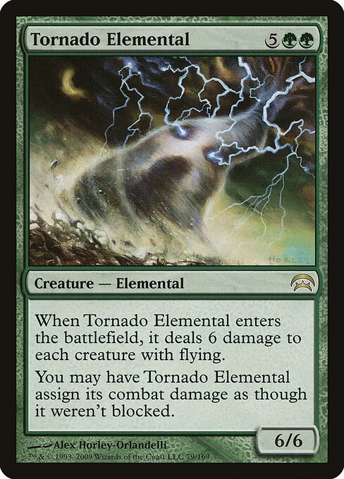 Elemental do Tornado — Planechase 79