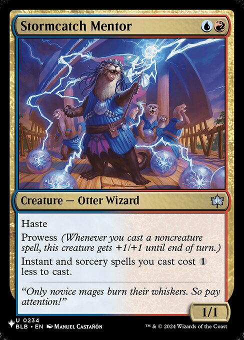 Stormcatch Mentor — The List BLB-234
