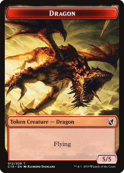 Dragon — Commander 2019 Tokens 12