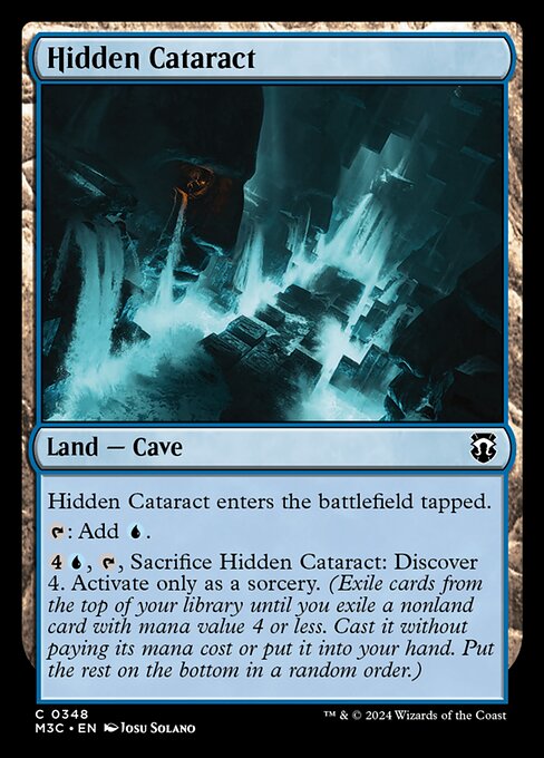Catarata Escondida — Modern Horizons 3 Commander 348