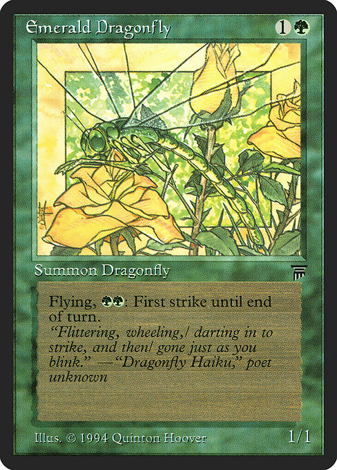 Emerald Dragonfly — Legends 184