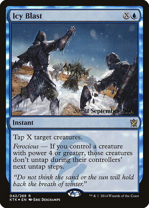 Rajada Gélida — Khans of Tarkir Promos 42s