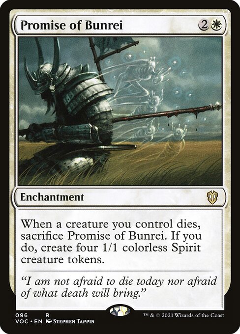 Promessa de Bunrei — Crimson Vow Commander 96