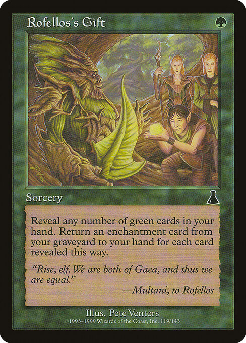 Presente de Rofellos — Urza's Destiny 119