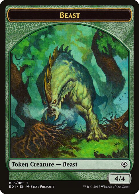 Beast — Archenemy: Nicol Bolas Tokens 5