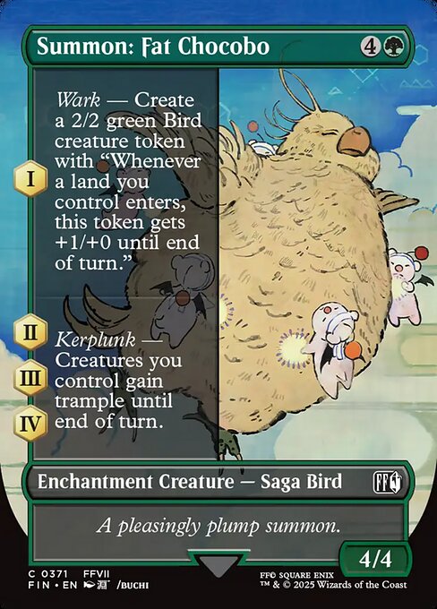 Summon: Fat Chocobo — Final Fantasy 371