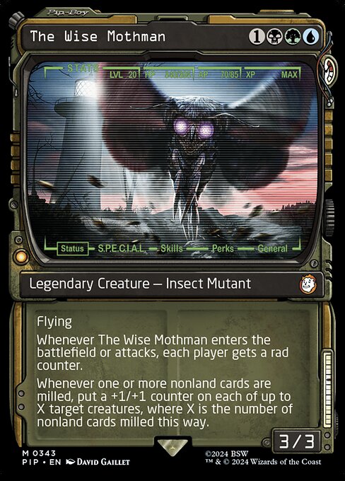 The Wise Mothman — Fallout 343
