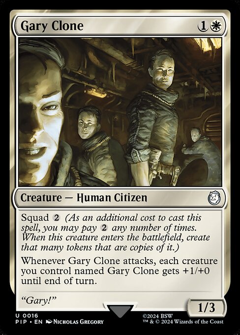 Gary Clone — Fallout 16