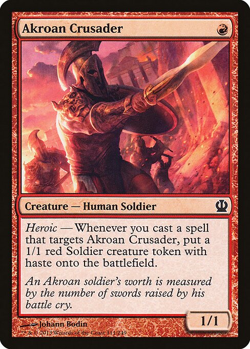 Cruzado Acrosano — Theros 111