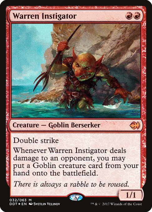 Instigador de Vilarejo — Duel Decks: Merfolk vs. Goblins 32