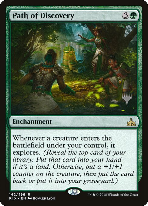 Caminho da Descoberta — Rivals of Ixalan Promos 142p