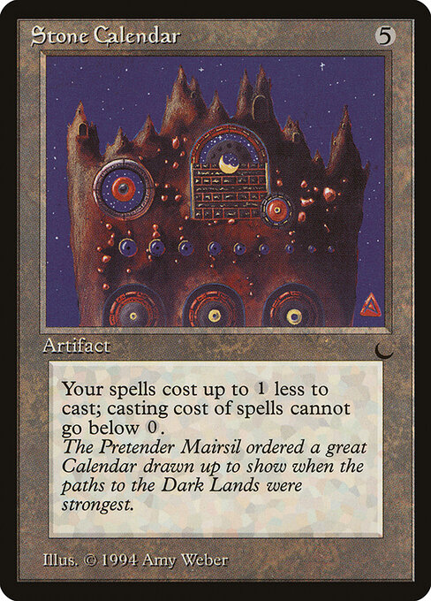 Stone Calendar — The Dark 111