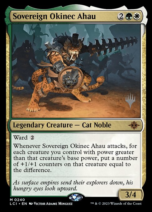 Soberano Okinec Ahau — The Lost Caverns of Ixalan Promos 240p