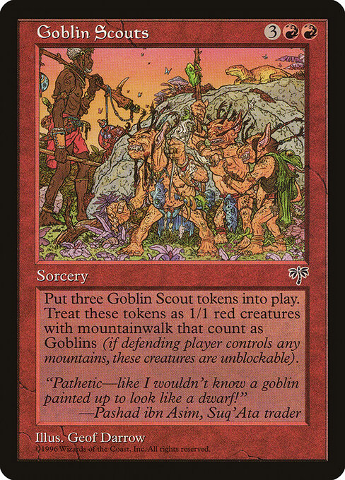 Batedores Goblins — Mirage 178