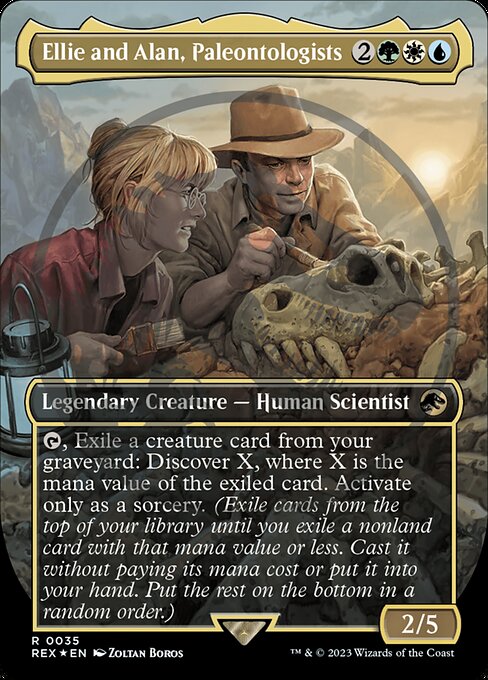 Ellie e Alan, Paleontólogos — Jurassic World Collection 35
