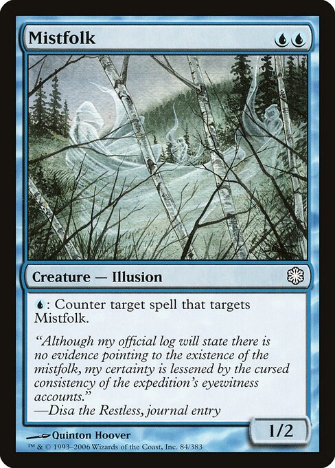 Povo das Brumas — Coldsnap Theme Decks 84