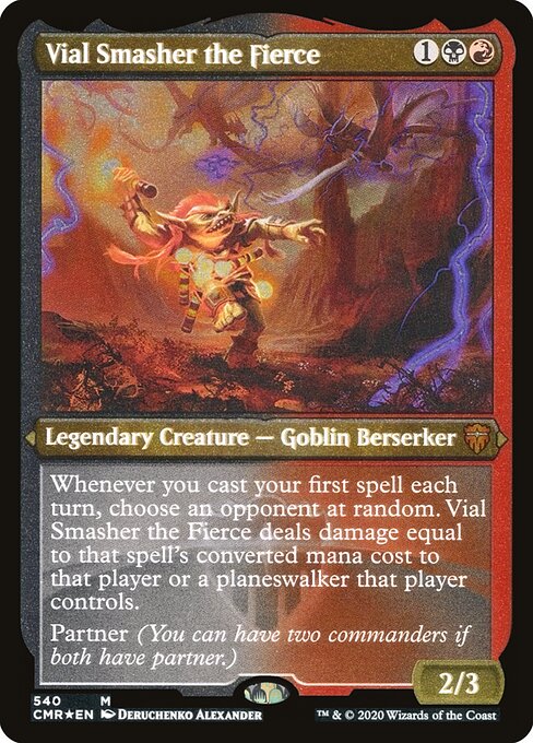 Quebrador de Frascos, o Feroz — Commander Legends 540