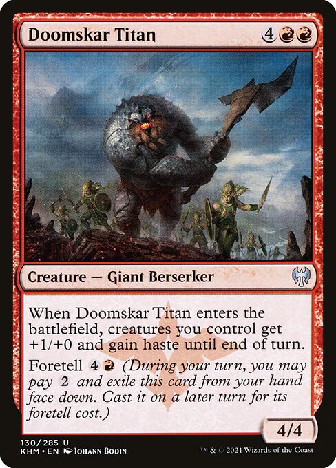 Titã do Doomskar — Kaldheim 130
