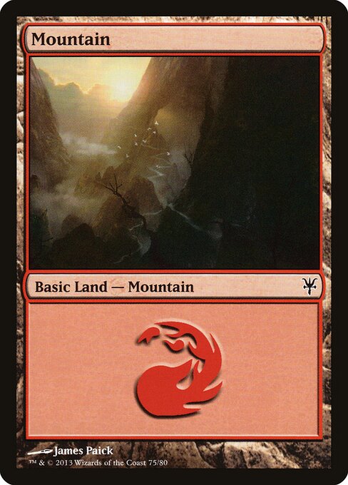 Montanha — Duel Decks: Sorin vs. Tibalt 75