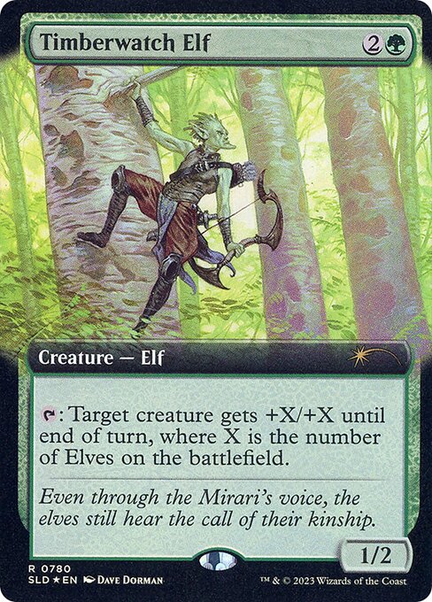 Elfo Vigia dos Pinheiros — Secret Lair Drop 780