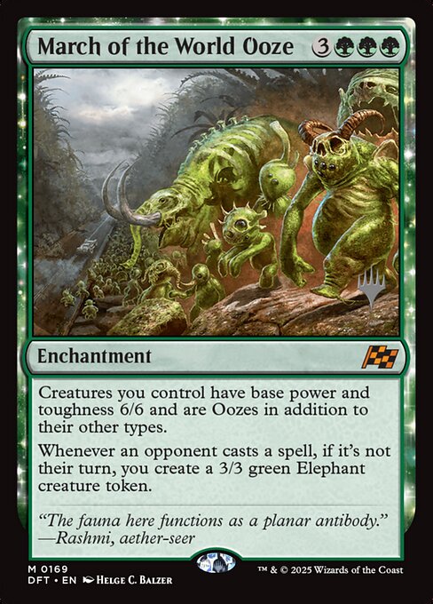 March of the World Ooze — Aetherdrift Promos 169p