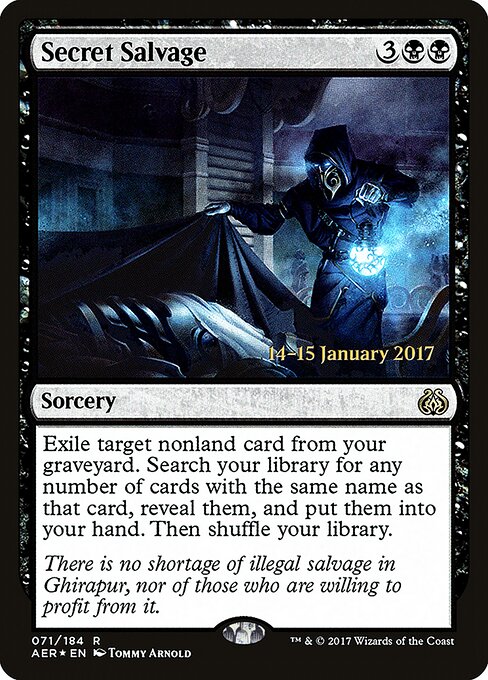 Recuperação Secreta — Aether Revolt Promos 71s