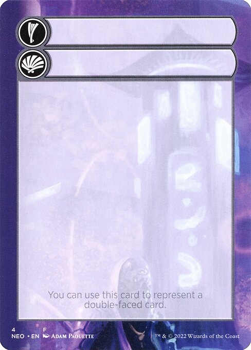 Double-Faced Substitute Card — Kamigawa: Neon Dynasty Substitute Cards 4