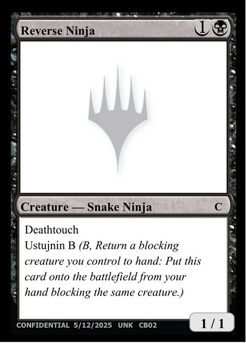 Reverse Ninja — Unknown Event CB02