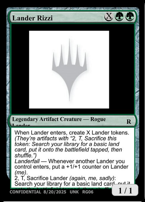 Lander Rizzi — Unknown Event RG06c