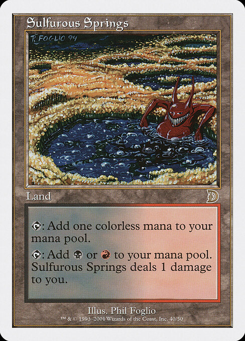 Fontes Sulfurosas — Deckmasters 40