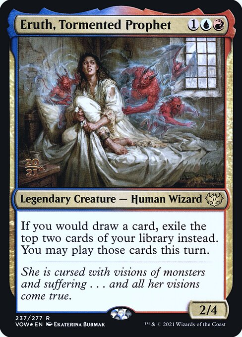 Eruth, Profetisa Atormentada — Innistrad: Crimson Vow Promos 237s