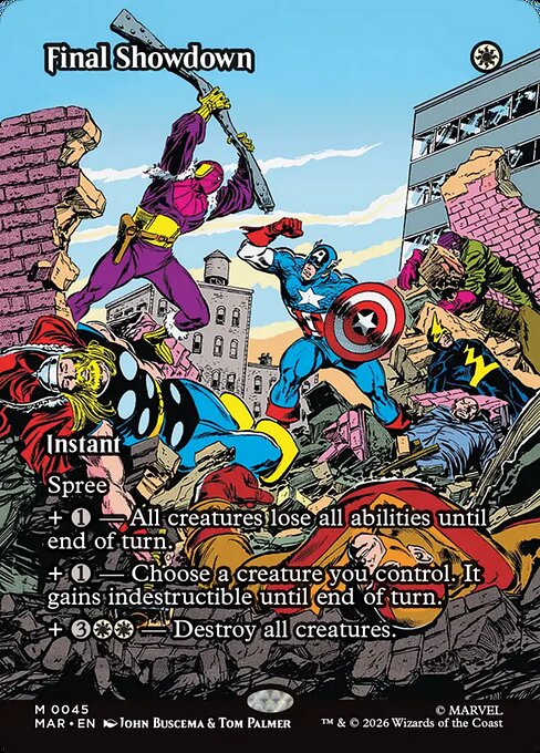 Confronto Final — Marvel Universe 45