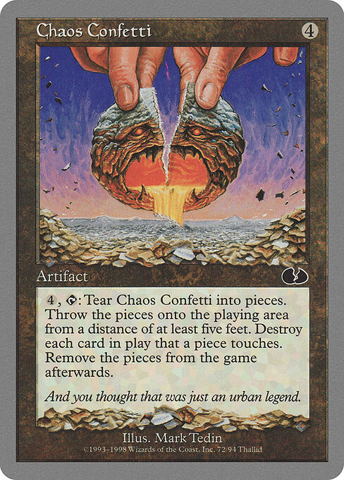 Chaos Confetti — Unglued 72